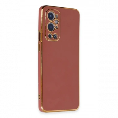 One Plus 9 Pro Kılıf Volet Silikon - Kırmızı