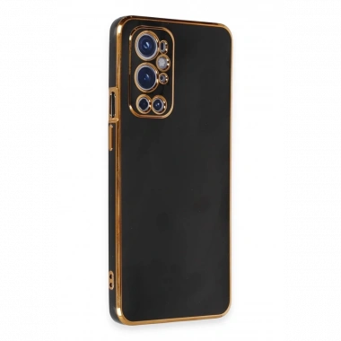 One Plus 9 Pro Kılıf Volet Silikon - Siyah