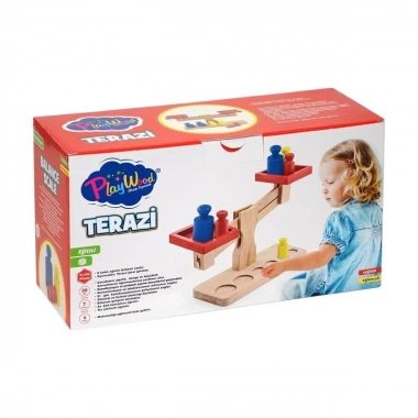 ONY-409 KUTUDA AHŞAP TERAZİ