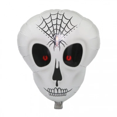 Örümcek Ağ Desenli İskelet Folyo Balon