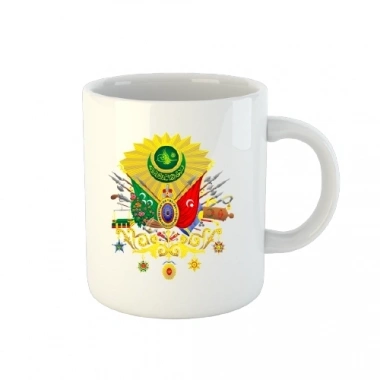 Osmanlı Armalı Kupa Bardak