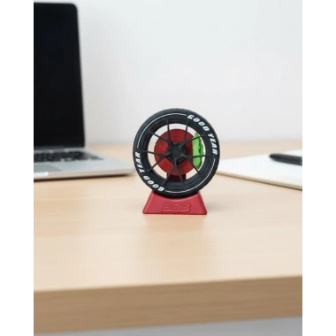 Otomobil Jant Görünümlü Ofis Masa Dekoru Hediye Seçeneği