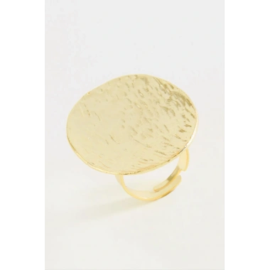 Oval Metal Yüzük