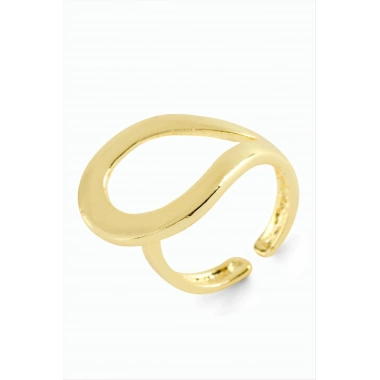Oval Metal Yüzük