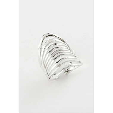 Oval Metal Yüzük