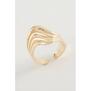 Oval Metal Yüzük