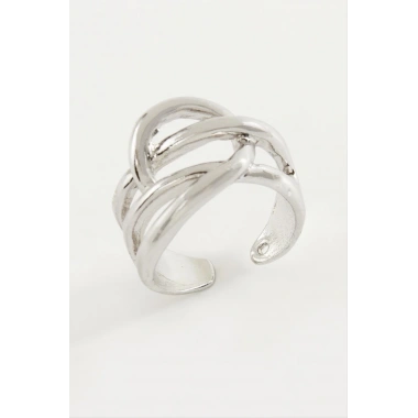 Oval Metal Yüzük