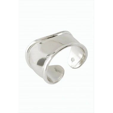 Oval Metal Yüzük