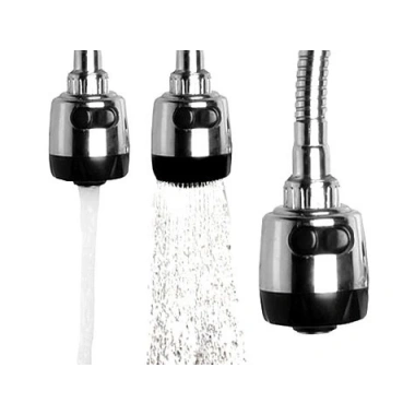 Oynar Başlıklı 2 Fonksiyonlu Spiral Musluk Başlığı Kubar