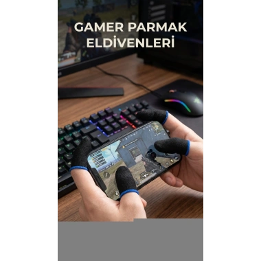 Oyuncu Eldiveni 4lü Set Konforlu Parmaklık Hassasiyetle Tasarlanmış