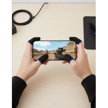 Oyuncu Eldiveni 4lü Set Konforlu Parmaklık Hassasiyetle Tasarlanmış