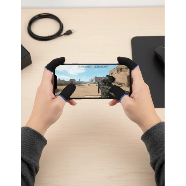 Oyuncu Parmaklık Eldiven Hassas Kontrol Konforlu