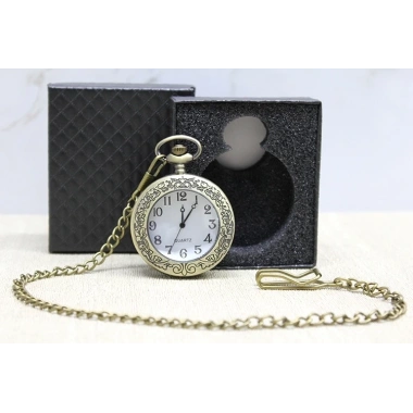 Özel Kutulu Antik Köstekli Saat Alk4679