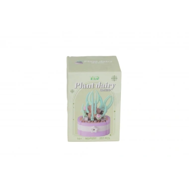 P1257 PANLOS SİMÜLASYON ÇİÇEK SERİSİ 257 PARÇA BLOCK OYUNCAK