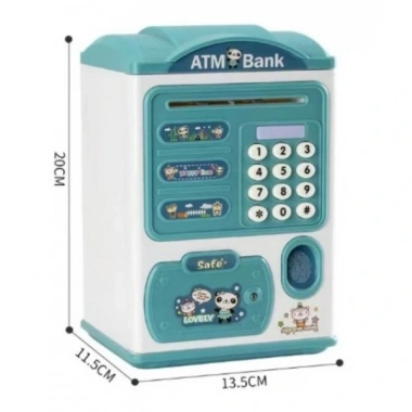 Parmak İzi ve Şifreli Elektronik ATM Kumbara