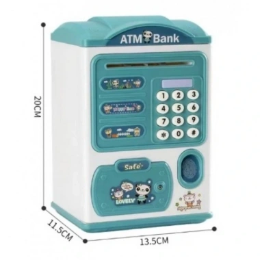Parmak İzi ve Şifreli Elektronik ATM Kumbara