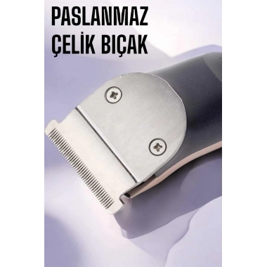Paslanmaz Çelik Bıçaklı Hassas Çelik Bıçaklı Tıraş Makinesi