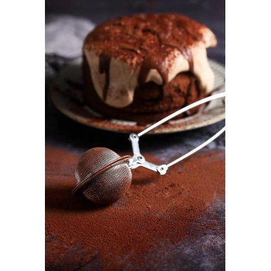 Paslanmaz Çelik Bitki Çayı Süzgeci 6,5 cm Demlik Poşet Çay Filtre Aparatı