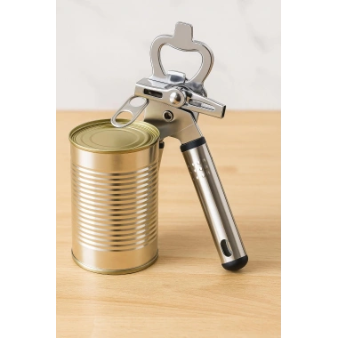 Paslanmaz Çelik Konserve ve Şişe Açacağı