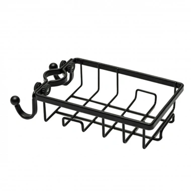 Paslanmaz Çelik Mutfak Banyo Musluğuna Sabitlenebilir Sabunluk (5468)