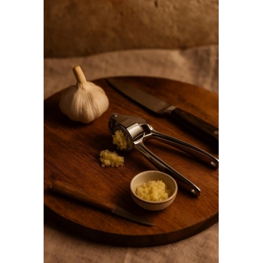 Paslanmaz Çelik Sarımsak Ezici