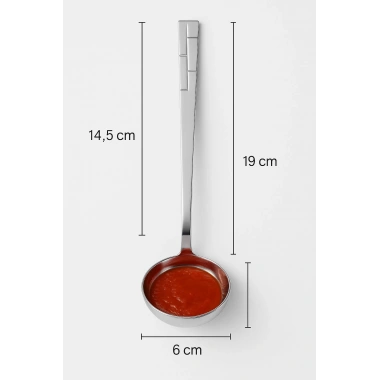 Paslanmaz Çelik Sos Servis Maşası 20 cm
