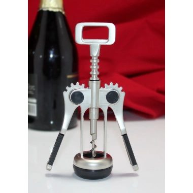 Paslanmaz Çelik Tirbuşon Şarap Açacağı Model 6