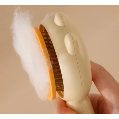 Pati Tasarımlı Otomatik Temizlenen Evcil Hayvan Tarağı