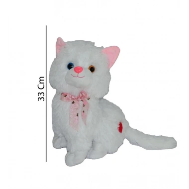PELUŞ KEDİ 33CM HALLEY