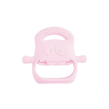 Pembe Bebek Silikon Diş Kaşıyıcı