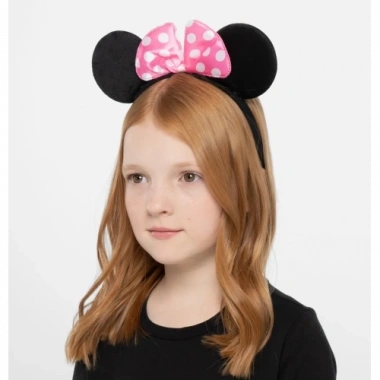 Pembe Fiyonklu Minnie Mouse Tacı