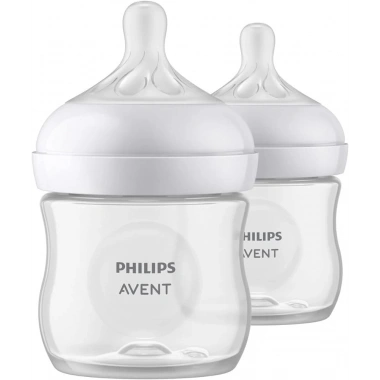 Philips Avent Natural Response PP 2li Biberon Seti, 0+ Ay 125ml SYC900/02