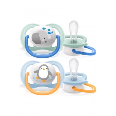 Philips Avent Ultra Air Animals 2li Emzik 0-6 Ay - Erkek