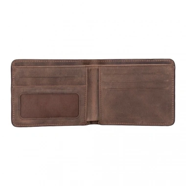 Pier Deri Erkek Cüzdan Koyu Kahve
