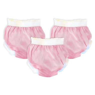 Pierre Cardin 3lü Alıştırma Külodu 16-22kg - Pembe