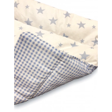 Pierre Cardin Lüks Nakışlı Alt Açma Minderi - Mavi