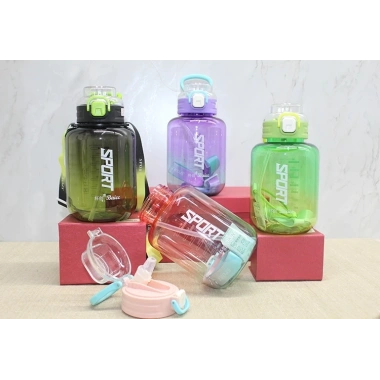 Pipetli Su Matarası 1100 Ml Bpa İçermez Alk3149