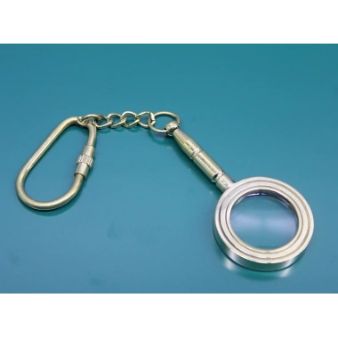 Pirinç Büyüteç Anahtarlık