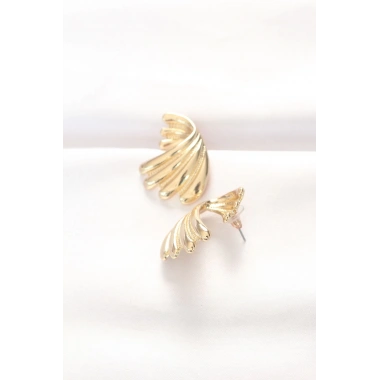 Pirinç Gold Renk Küpe