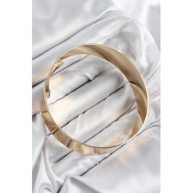 Pirinç Sarmal Model Gold Renk Pazu Bileklik