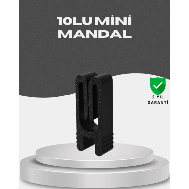 Plastik Poşet Kilidi Mutfak İçin Çok Amaçlı 10 Adet