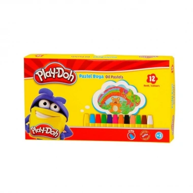 Play-Doh 12 Renk Pastel Boya