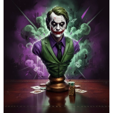 Polyester Joker Figür