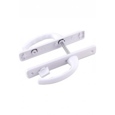 POŞETLİ BANYO-WC - KİLİTLİ BEYAZ PVC KAPI KOLU (5468)