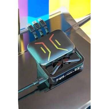 Powerbankli Bluetooth Kulaklık Yüksek Ses Kaliteli Kablosuz