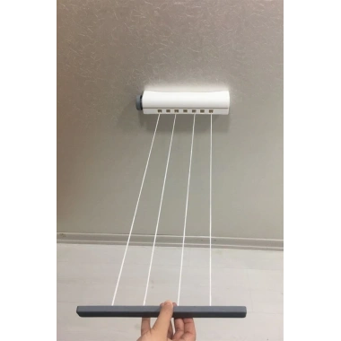 Pratik Portatif Yeni Nesil Çek As  Kolay Askılık 4 İpli Askılık (5468)