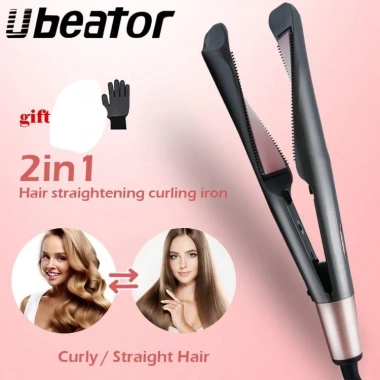 Profesyonel 2'si 1 arada Saç Kıvırma Düzleştirici (5468)