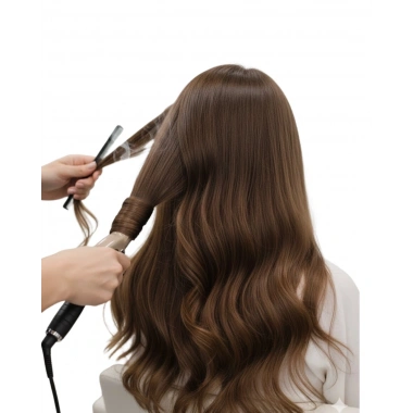 Profesyonel 25 mm Saç Maşası Kalın Bukle Etkili