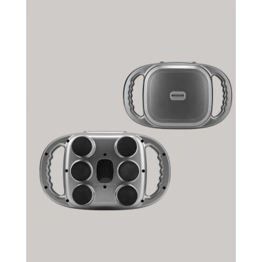 Profesyonel 6 Başlıklı Şarjlı Masaj Tabancası 2000 mAh Güçlü Performans