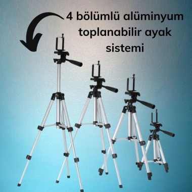 Profesyonel Fotoğraf Makinası Tripodu (5468)
